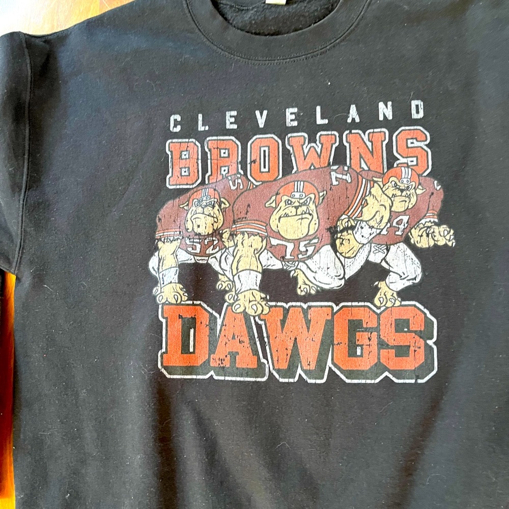 CLEVELAND BROWNS LARGE CREW DAWG POUND